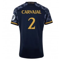 Real Madrid Daniel Carvajal #2 Auswärtstrikot 2023-24 Kurzarm